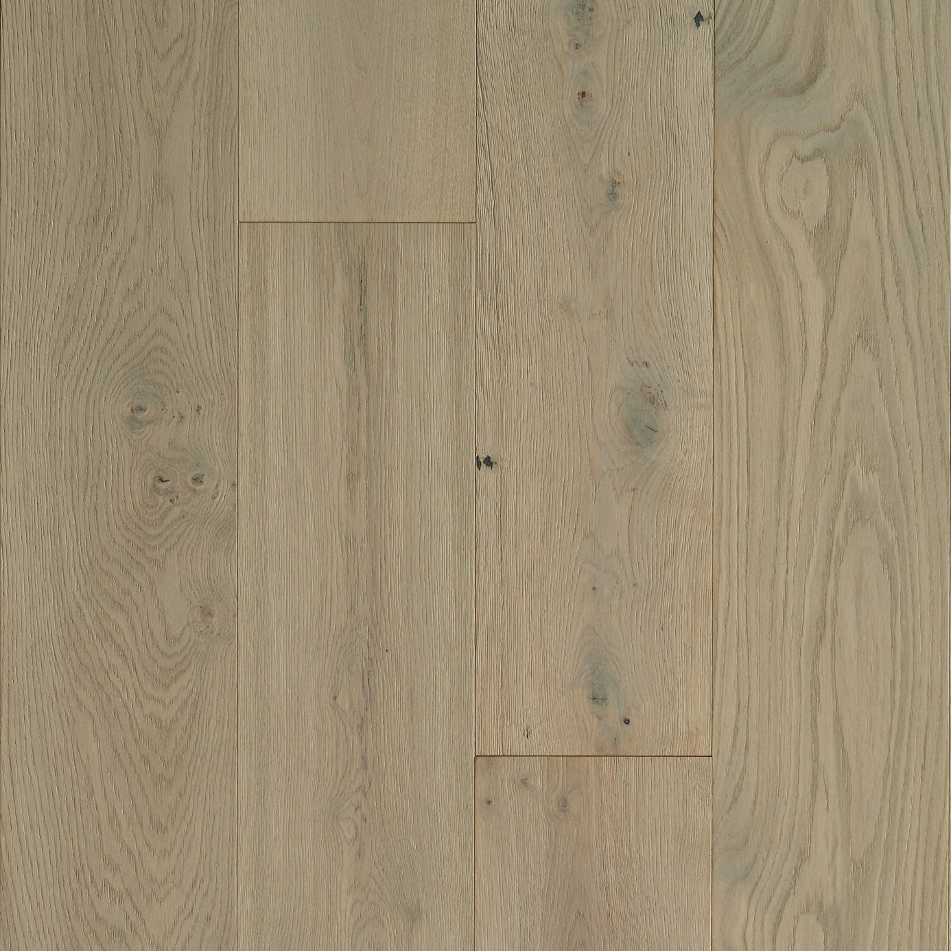 Bruce Engineered Hardwood Flooring White Oak Brushed Impressions Quietly Curated 9" BRBH96EK16W