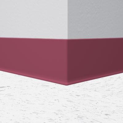 Mannington / Burke Rubber Wall Base Type TP BUR6HL425 Merlot 6" x 4' by 1/8 (25 Pcs/Box) Straight (Toeless)