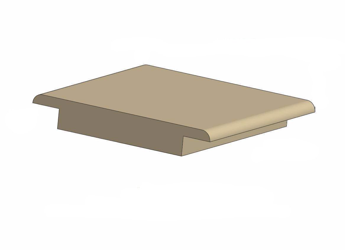 Tarkett / Johnsonite CTA-XX-M Wheeled Traffic Transition 1/4" to 1/4" 120' LF/Box (10 pieces per box)