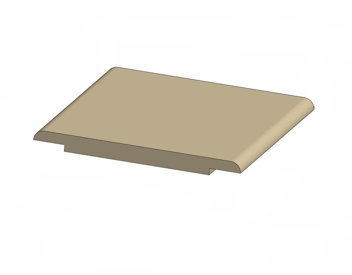 Tarkett / Johnsonite CTA-XX-Y Wheeled Traffic Transition .080" to .080" 120' LF/Box (10 pieces per box)