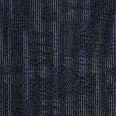 Kraus Carpet Tile Dimensions Collection 722308 Blueprint 19.7" x 19.7" (53.82 SF/Box)