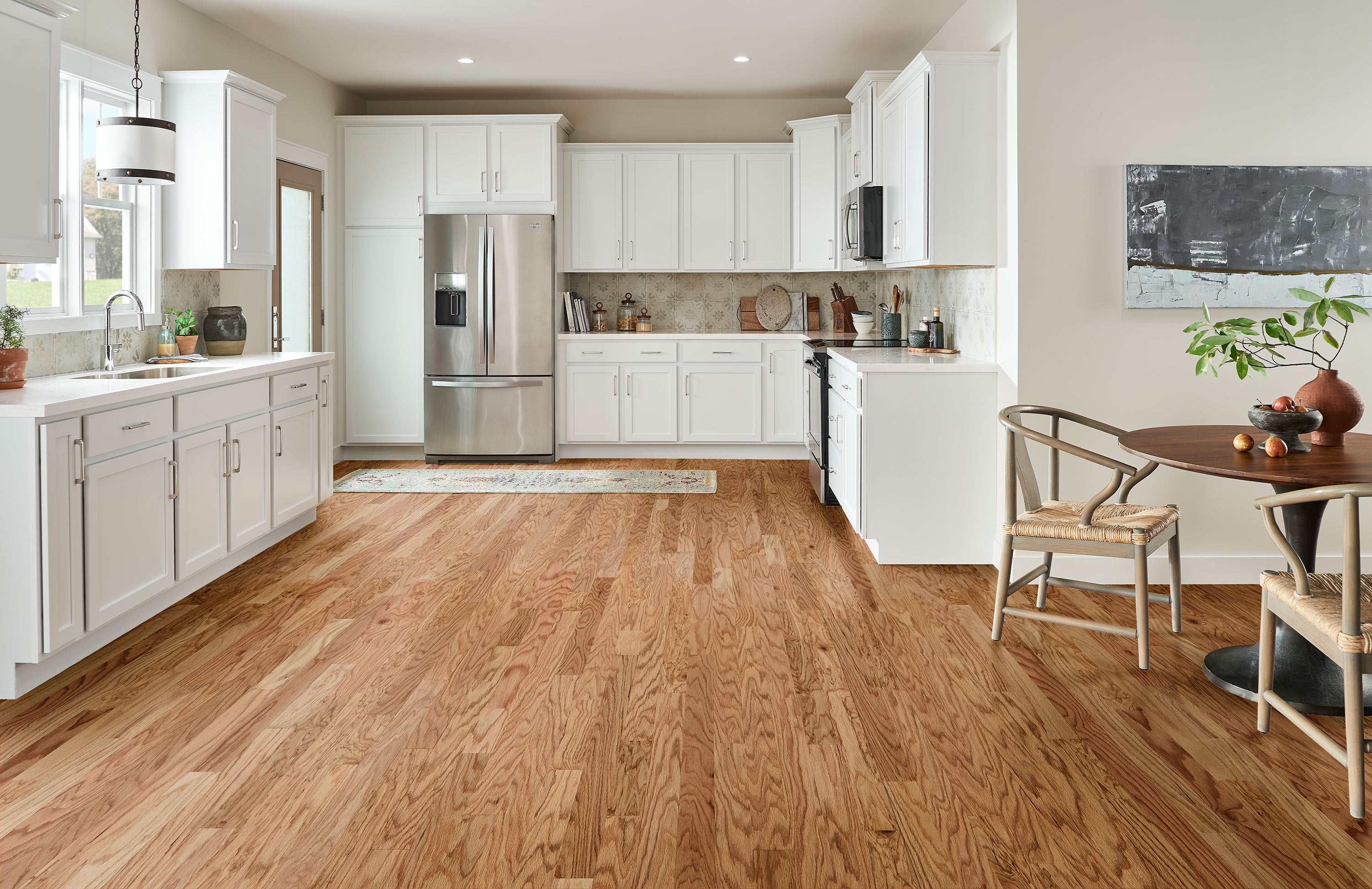 Bruce Engineered Hardwood Flooring Red Oak Springdale Plank Toast 3" EB520EE