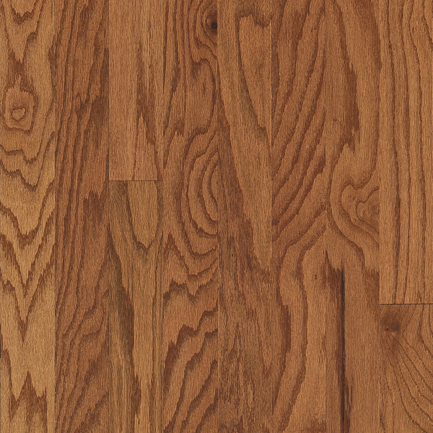 Bruce Engineered Hardwood Flooring Red Oak Springdale Plank Mellow Brown 3" EB525EE