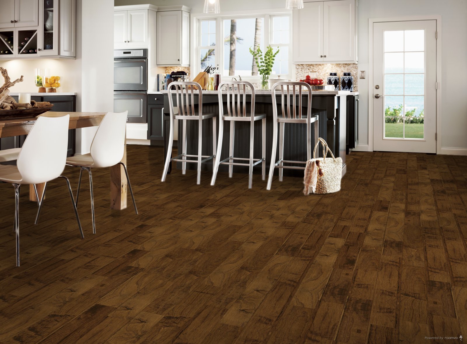 Bruce Frontier BRUEEL5205EE Brushed Sahara Sand  5" x 10″- 60″ Hickory Engineered Hardwood (36.5 SF/Box)