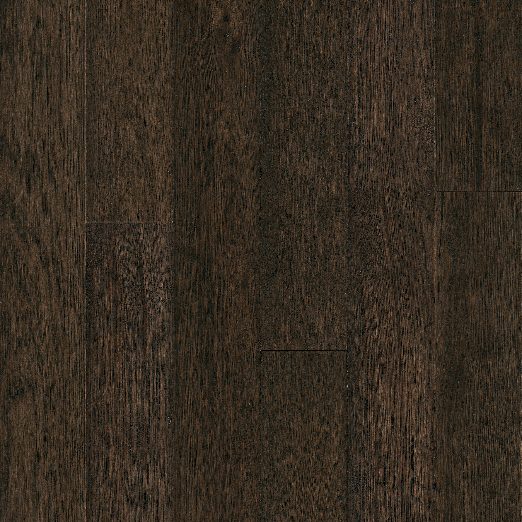 Bruce Hydropel BRUEHWR54L50W Black Brown 5" x 15.7 - 47.2" White Oak Engineered Hardwood (22.6 SF/Box)