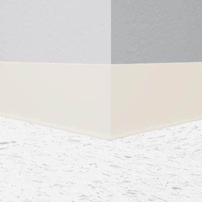 Flexco Vinyl Wall Base 011 Linen 4" x 120' by 1/8" Cove (with Toe)