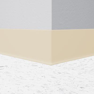 Flexco Vinyl Wall Base 020 Neutrail 6" x 120' by 1/8" Cove (with Toe)