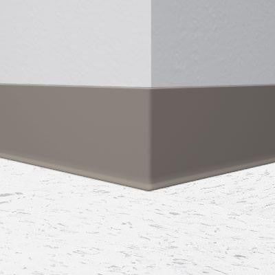 Flexco Vinyl Wall Base 024 Stone 6" x 120' by 1/8" Cove (with Toe)