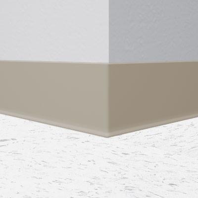Flexco Vinyl Wall Base 034 Barley 6" x 4' by 1/8" Cove (with Toe)