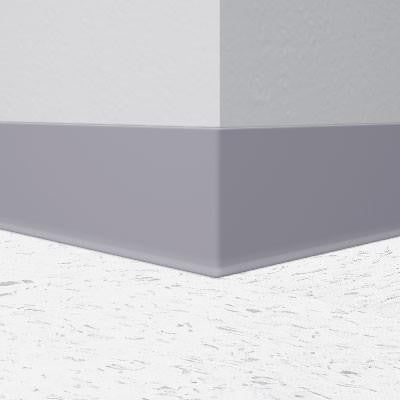 Flexco Vinyl Wall Base 036 Gray 6" x 120' by 1/8" Cove (with Toe)