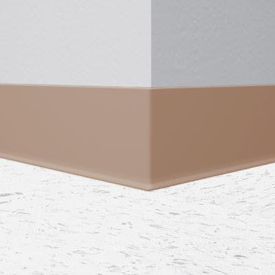 Flexco Vinyl Wall Base 065 Cappucino 6" x 120' by 1/8" Cove (with Toe)