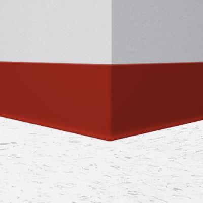 Flexco Vinyl Wall Base 079 Red Rock 6" x 120' by 1/8" Straight (Toeless)