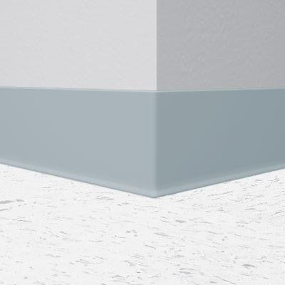 Flexco Vinyl Wall Base 090 Nickel 6" x 120' by 1/8" Cove (with Toe)