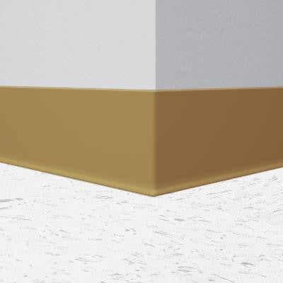 Flexco Vinyl Wall Base 098 Wheat 6" x 120' by 1/8" Cove (with Toe)