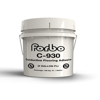 - Forbo Conductive Flooring Adhesive: C-930 4 Gallon