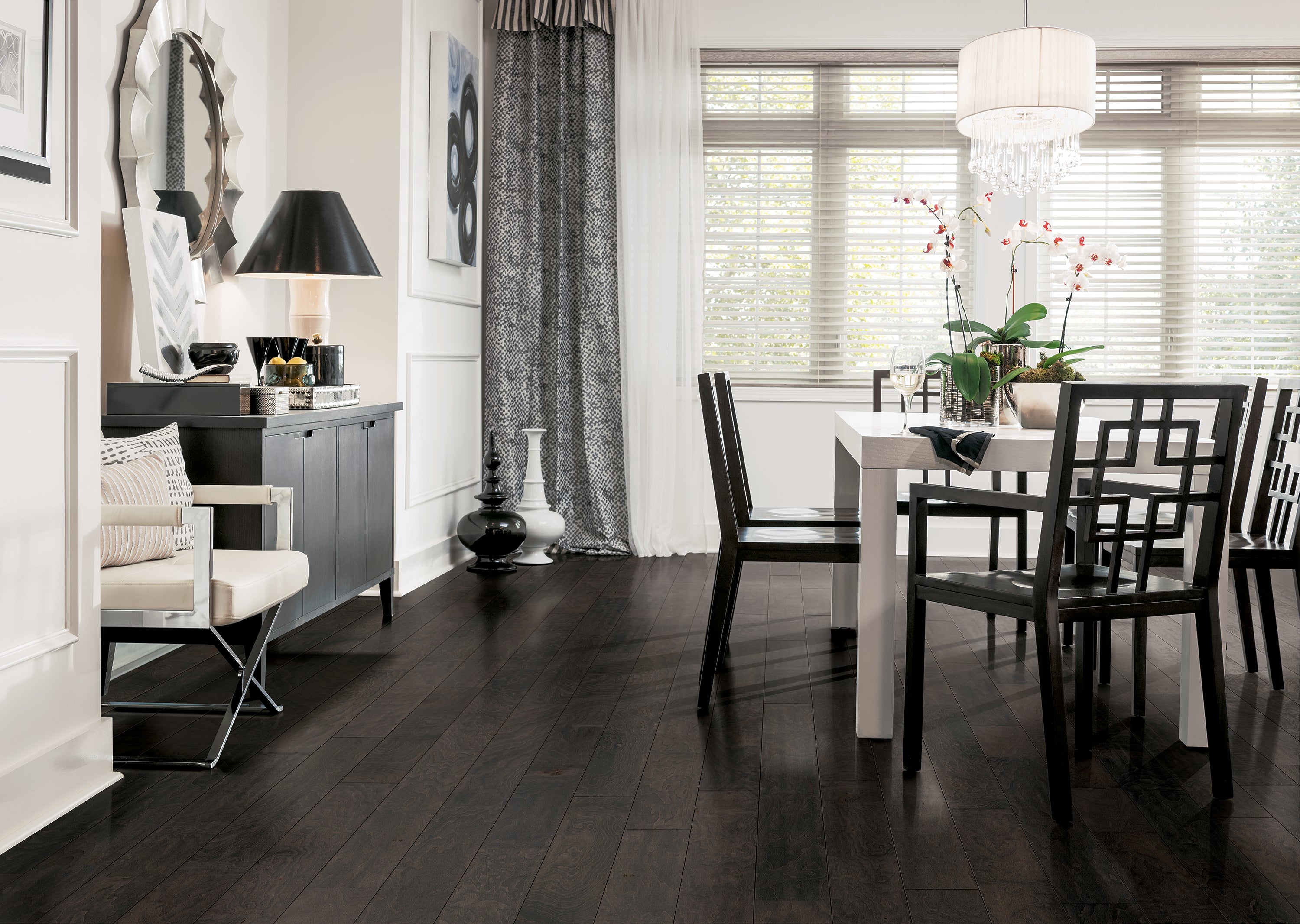 Bruce Woodson Bend Collection BRUEMWB53L06HEE Silver Shade 5" x 10-60" Maple Engineered Hardwood Flooring (28 SF/Box)