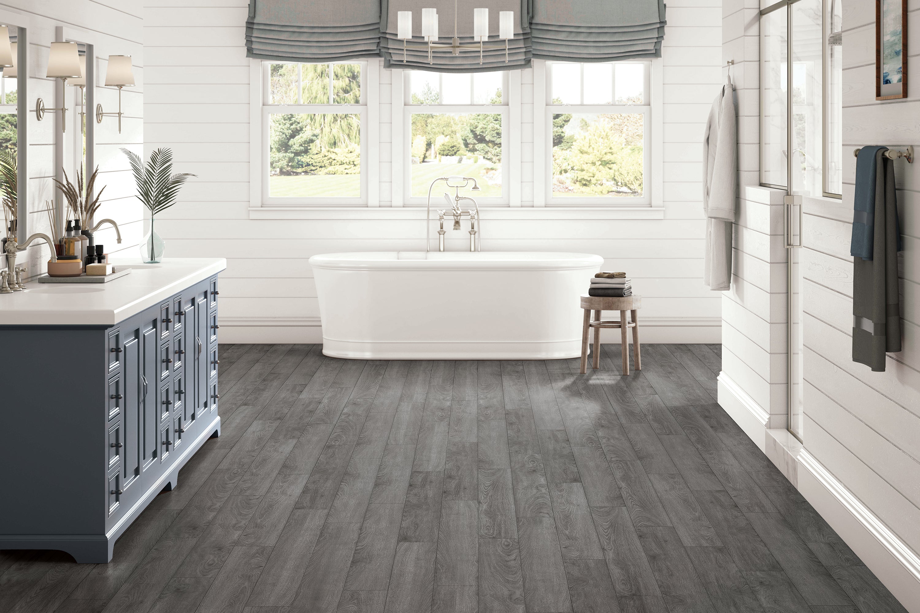 Bruce Rigid Core White Oak LifeSeal Forever Gray 5.91in RFHY60L05E