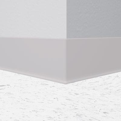 Roppe 700 Series Rubber Cove Molding Wall Base Smoke 4" x 120' Roll by 1/8" Straight (Toeless)