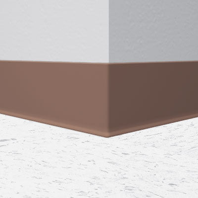 Roppe Toffee 182 - 6" x 120' - 700 Series Wall Base