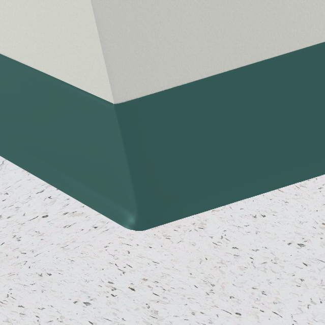 Roppe Hunter Green 169 - 4" x 120' - 700 Series Wall Base