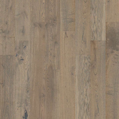 Shaw Castlewood Oak Sw485-00508 Armory 7.48" Wide X Random Lengths Engineered Wire Brushed White Oak Hardwood Flooring (31.09 Sf/Box)