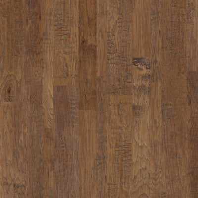 Shaw Sequoia Hickory Mixed Width SW546-02000 Pacific Crest 14.63" Wide X Random Lengths Engineered Scraped Hickory Hardwood Flooring (34.96 SF/Box)