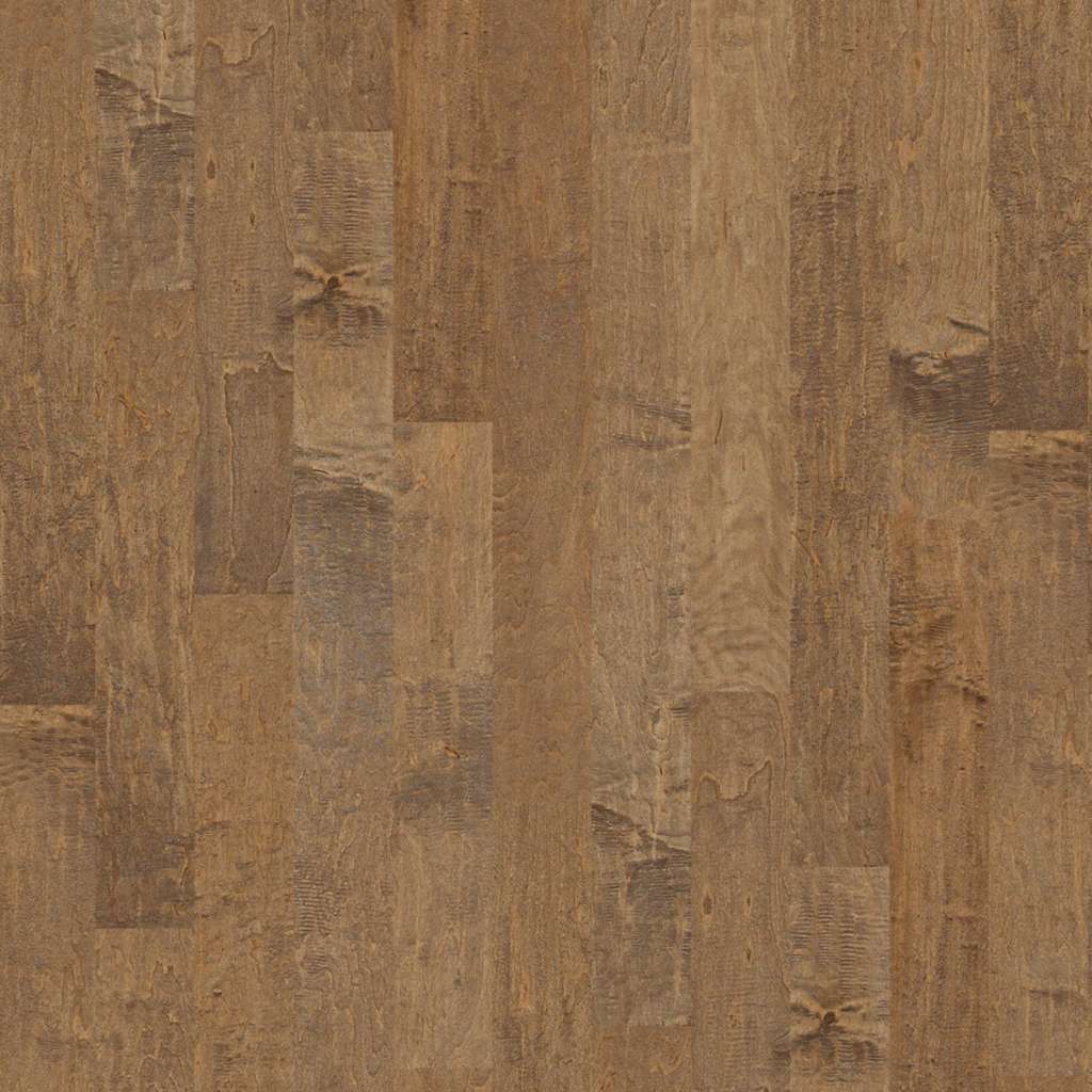 Shaw Yukon Maple 5 SW547-02005 Buckskin 4.94" Wide X Random Lengths Engineered Scraped Maple Hardwood Flooring (23.66 Sf/Box)