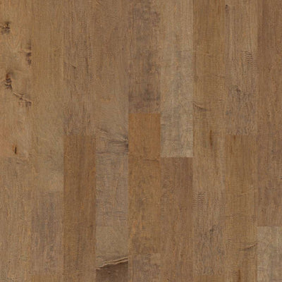 Shaw Yukon Maple 6 3/8 SW548-02005 Buckskin 6.38" Wide X Random Lengths Engineered Scraped Maple Hardwood Flooring (30.48 Sf/Box)