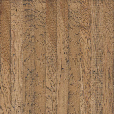 Shaw Belle Grove Sw550-02008 Fireside 5" Wide X Random Lengths Engineered Distressed Hickory Hardwood Flooring (23.66 Sf/Box) (Market Place)