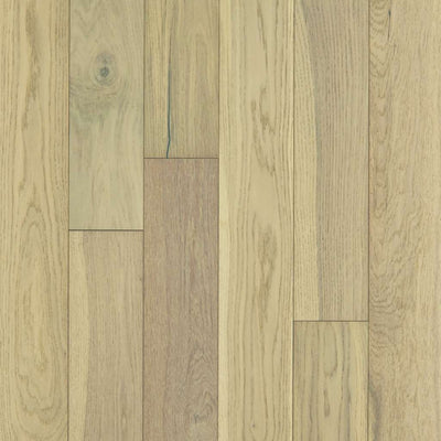 Shaw Empire Oak Plank Sw583-01028 Carnegie 5" Wide X Random Lengths Engineered Wire Brushed White Oak Hardwood Flooring (29.53 Sf/Box)