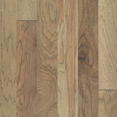 Shaw Northington Brushed Sw670-02026 Burlap 4.94" Wide X Random Lengths Engineered Wire Brushed Hickory Hardwood Flooring (19.72 Sf/Box)