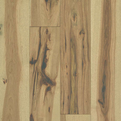 Shaw Reflections Hickory SW673-01033 Luminous 7" Wide X Random Lengths Engineered Wire Brushed Hickory Hardwood Flooring (23.58 Sf/Box)