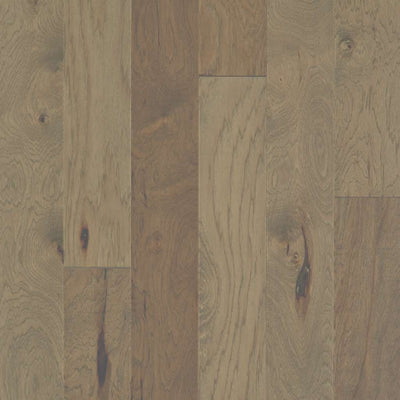 Shaw High Plains 6 3/8 SW712-02052 Jute 6.37" Wide X Random Lengths Engineered Wirebrushed Hickory Hardwood Flooring (30.48 Sf/Box)