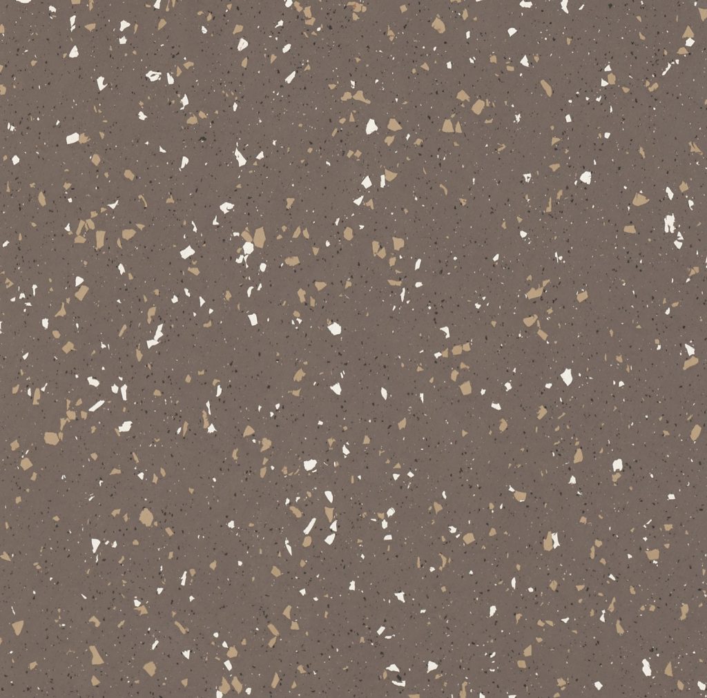 Roppe Tuflex Spartus Multipurpose Flooring Interlocking Tiles Cocoa 25.75" x 25.75" (4.6 SF/Tile)