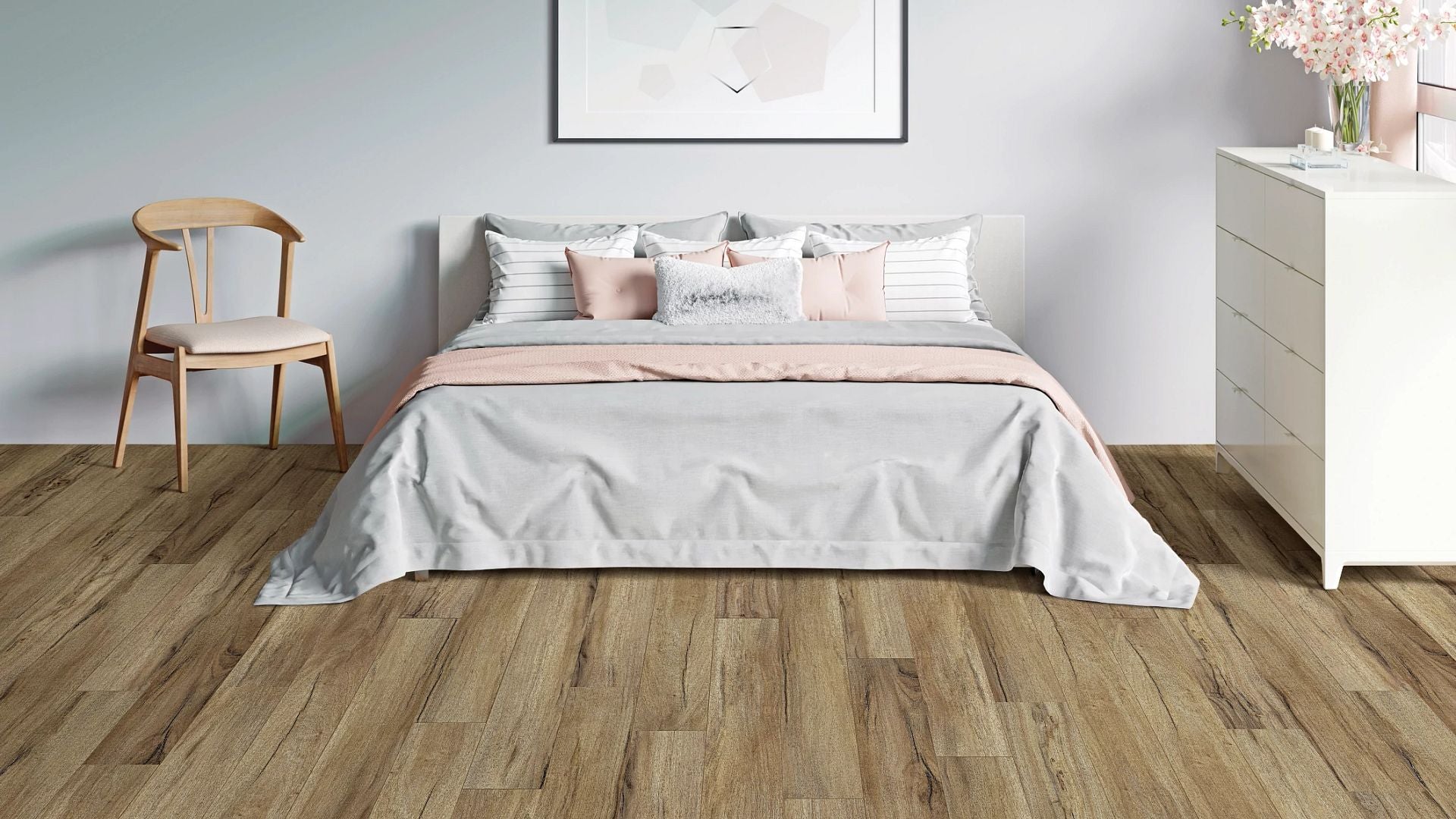 COREtec Baywood Oak Vinyl Plank Flooring VV023-00571 LVP Originals Classics 5" x 48" (26.47-SF/Box)