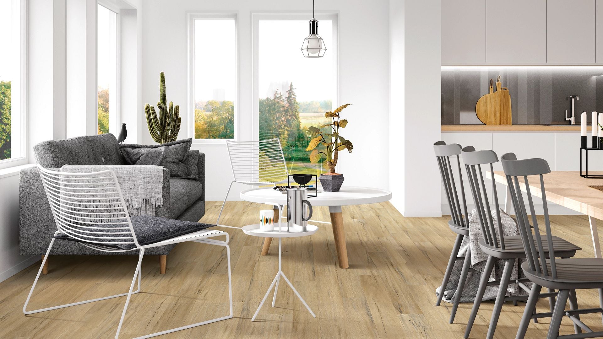 COREtec Dodwell Oak Vinyl Plank Flooring VV023-00573 LVP Originals Classics 5" x 48" (26.47 SF/Box)