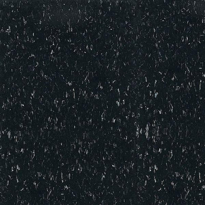 Armstrong 51910 Classic Black Standard Excelon Imperial Texture Vinyl Composition Tile VCT 12" x 12" (45 SF/Box)