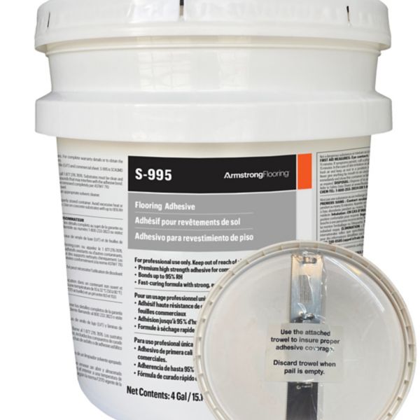 Armstrong S-995 Flooring Adhesive 1 Gallon (250 Sq Ft / Coverage)