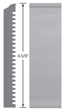 Roppe Contours Vertical PV4065 161 Snow 4 5/8