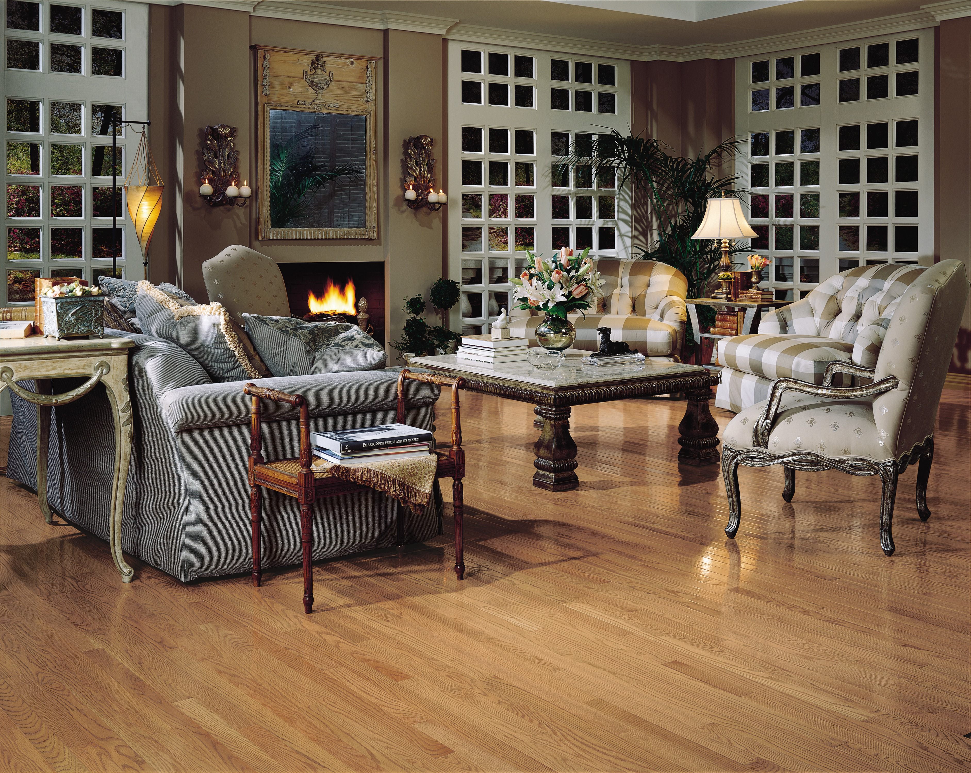 Bruce Solid Hardwood Flooring Oak Natural Choice Natural 2 1/4" C5010