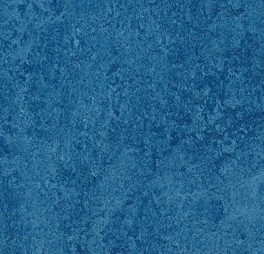 Forbo Marmoleum Modular Color T3030 Blue 19.69" x 19.69" Linoleum Tile Flooring